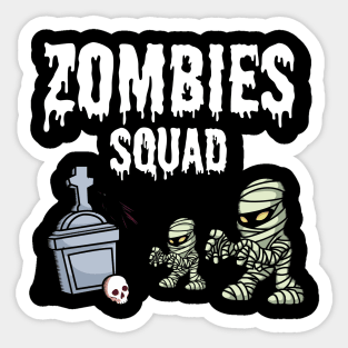 Zombies squad Sticker